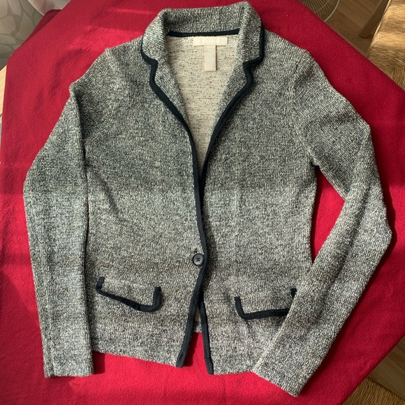 NWOT Black and silver blazer - Picture 3 of 3